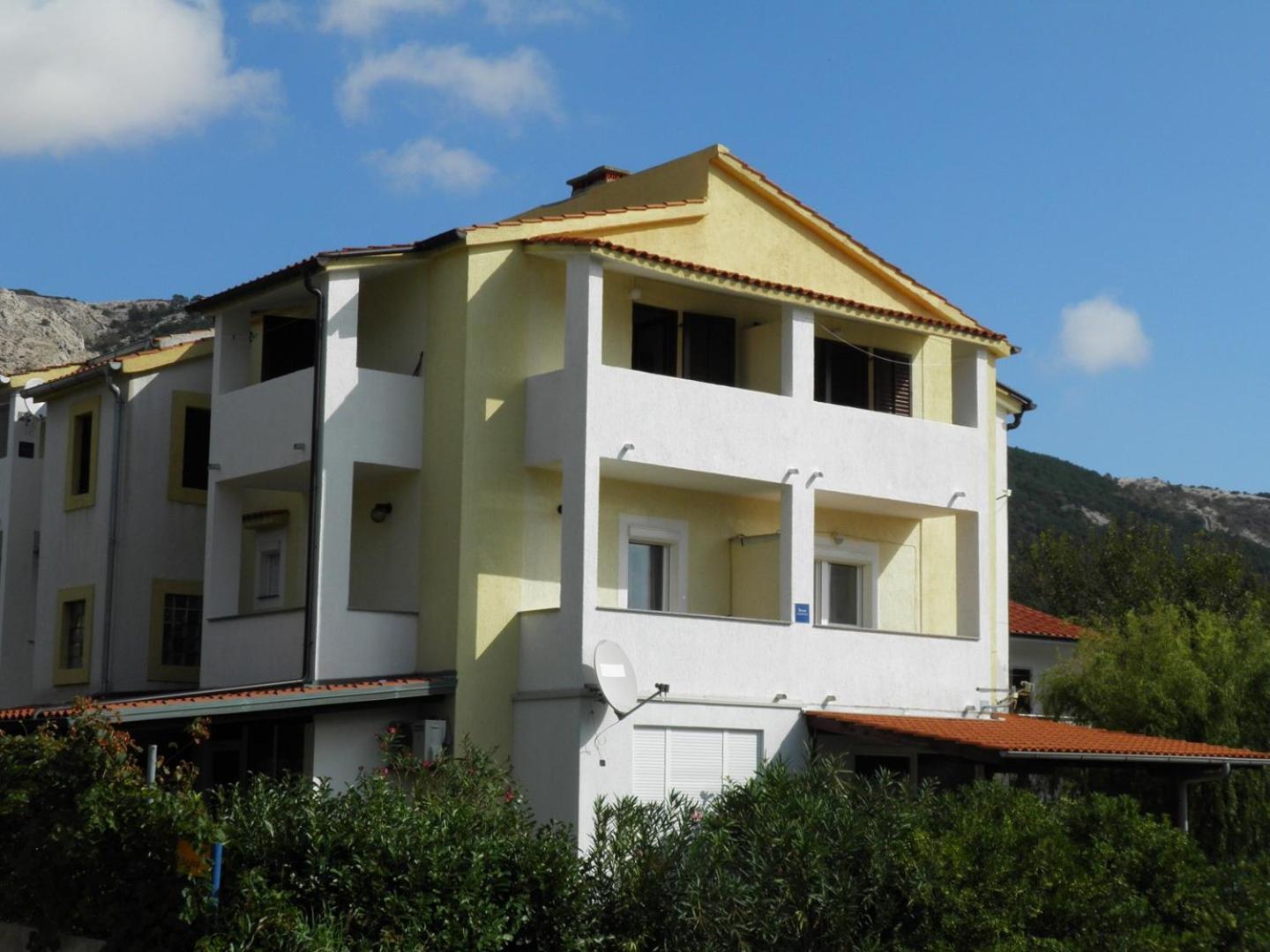 Apartments Miljenka Baška Buitenkant foto